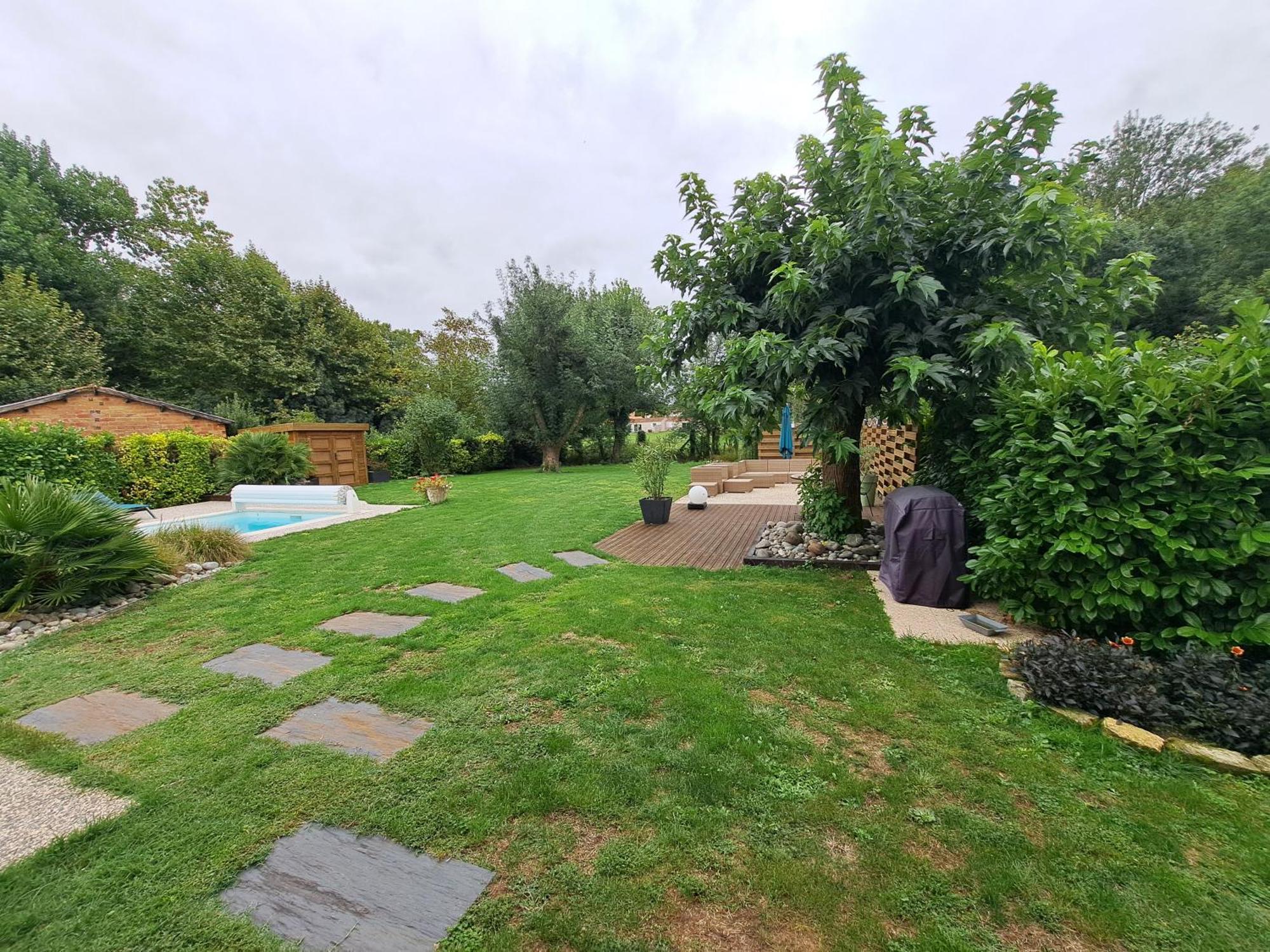 Chambre D Hote La Riviere 45M2 Jardin Et Piscine Aigrefeuille-d'Aunis Luaran gambar